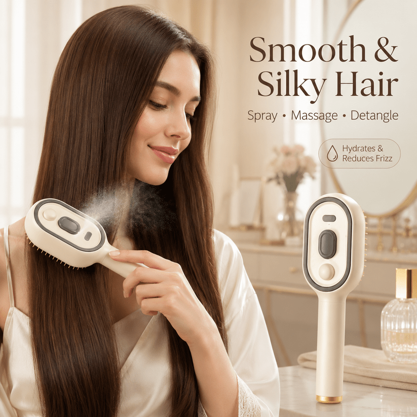 🔥Day Sale 50% OFF🔥Electric Spray Air Cushion Massage Comb-EDC - cartographermarket