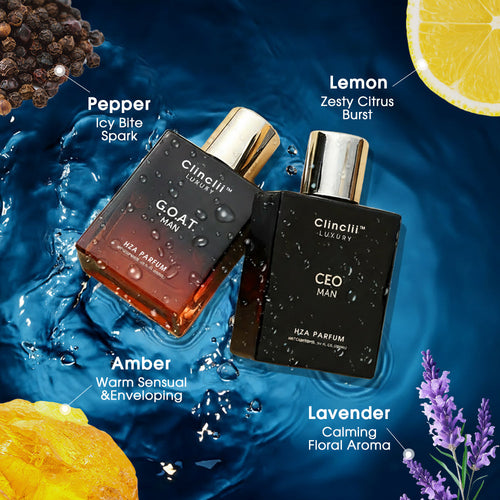 Gentlemen's Fragrance Set withCEO MAN Perfume & G.O.A.TMAN Aroma-EDC