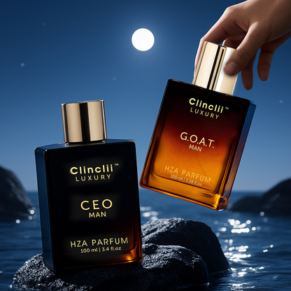 Gentlemen's Fragrance Set withCEO MAN Perfume & G.O.A.TMAN Aroma-EDC