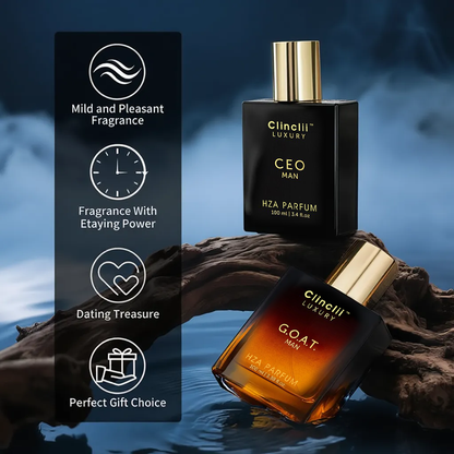 Gentlemen's Fragrance Set withCEO MAN Perfume & G.O.A.TMAN Aroma-EDC