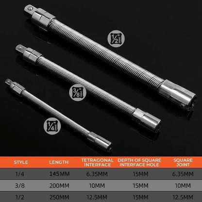 Electric Wrench Sleeve Universal Extension Rod-EDC - cartographermarket