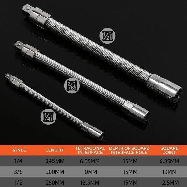 Electric Wrench Sleeve Universal Extension Rod-EDC