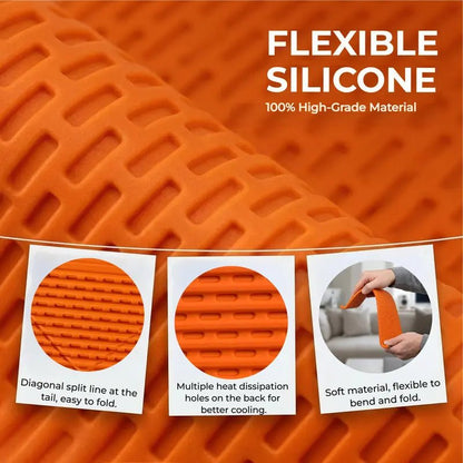 Foldable Bendable Anti - Slip Aluminum Silicone Phone Holder - OKN - cartographermarket