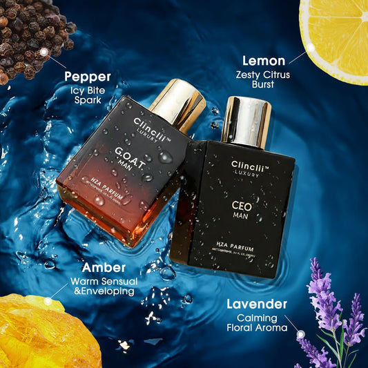 Gentlemen's Fragrance Set withCEO MAN Perfume & G.O.A.TMAN Aroma-EDC - cartographermarket