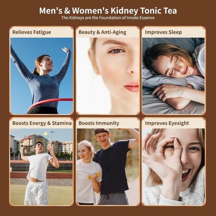 Ginseng Five Treasure Tea | Healthy Kidney Tea for Men & Women-SUY - cartographermarket