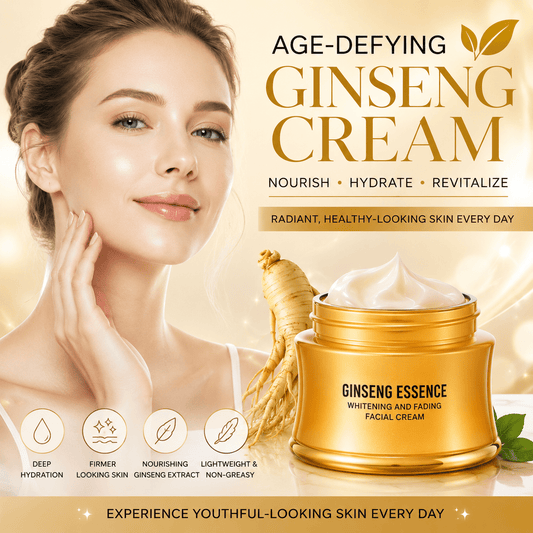 💎 Gold Ginseng Anti-Aging Face Cream – Firming, Hydrating & Skin Renewal Moisturizer-OKN - cartographermarket