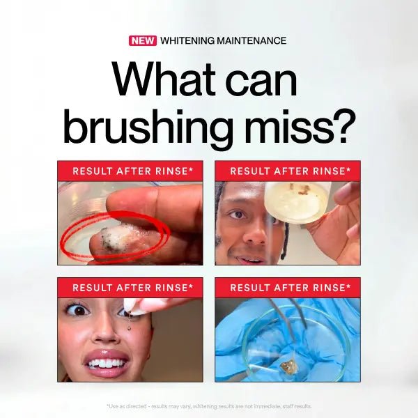 Hismile iD Stain Whitening Mouthwash for White Teeth, Freshens Breath with Essential Oils - OKN - cartographermarket