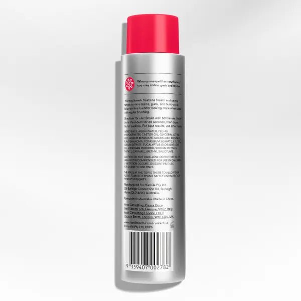 Hismile iD Stain Whitening Mouthwash for White Teeth, Freshens Breath with Essential Oils - OKN - cartographermarket