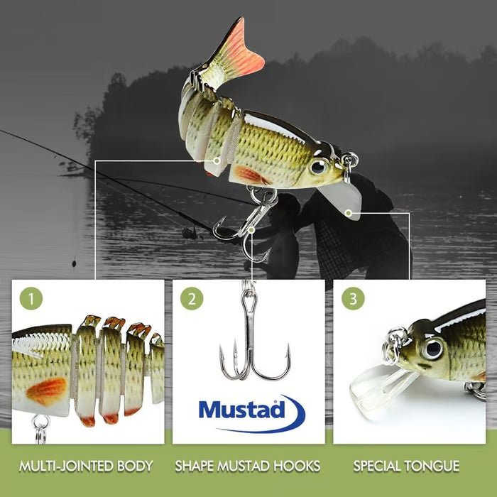 🔥 HOT SALE 49% OFF🔥2'' Lifelike Fishing Lures for Freshwater and Saltwate - EDC - cartographermarket