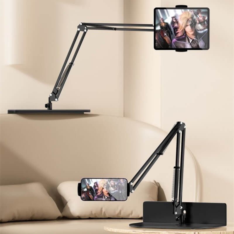 🏗️ Industrial - Grade Metal Long Arm Stand - Total Hands - Free Freedom! 🚀 - EDC - cartographermarket