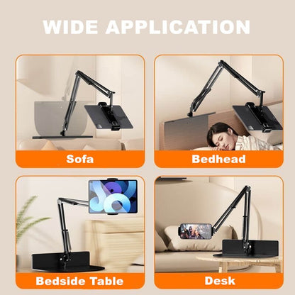 🏗️ Industrial - Grade Metal Long Arm Stand - Total Hands - Free Freedom! 🚀 - EDC - cartographermarket