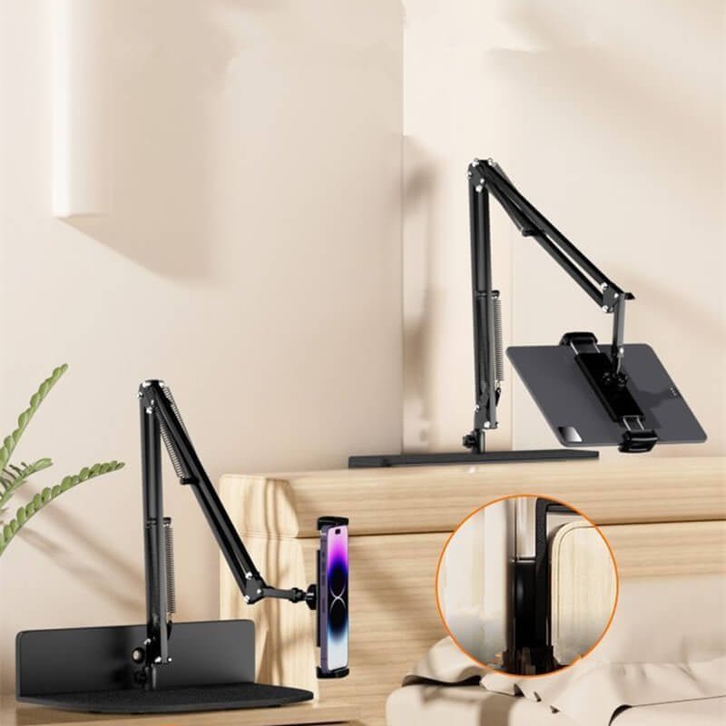 🏗️ Industrial - Grade Metal Long Arm Stand - Total Hands - Free Freedom! 🚀 - EDC - cartographermarket
