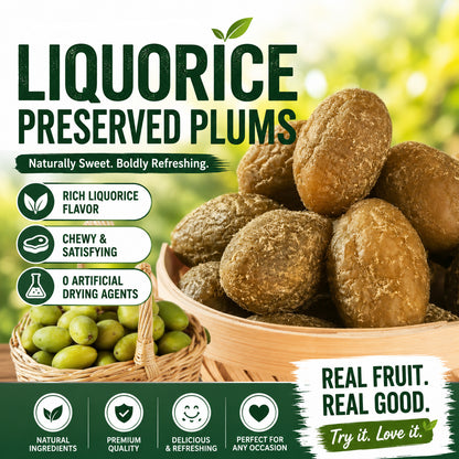 🔥 Sweet, Tangy & Addictively Good – Premium Licorice Plums-OKN