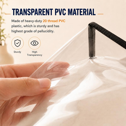 🧸PVC Storage Bag With Handle, Household Storage Organizer -VIM