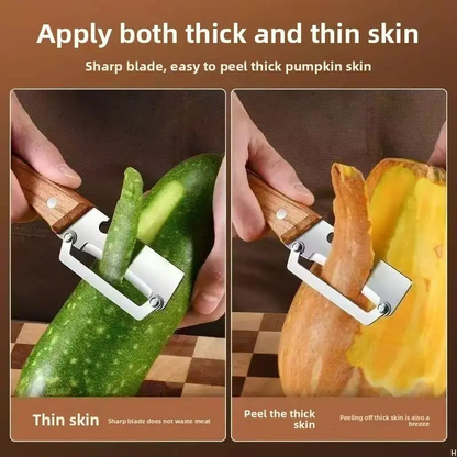 🍍Multi-Functional Thickened Stainless Steel Peeler for Pineapple and Sugar Cane-VIM