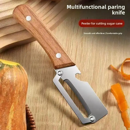 🍍Multi-Functional Thickened Stainless Steel Peeler for Pineapple and Sugar Cane-VIM