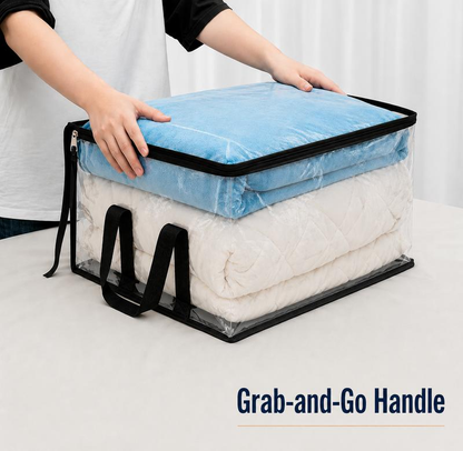 🧸PVC Storage Bag With Handle, Household Storage Organizer -VIM