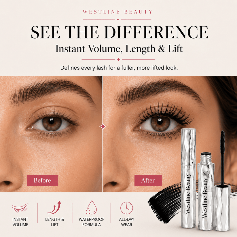 LAST DAY - BUY 1 GET 1 FREE💜Waterproof Curling & Lengthening Mascara-EDC - cartographermarket