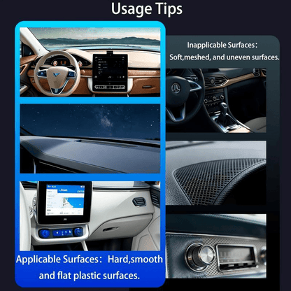 🚗 Magnetic Car Phone Holder 🧲 Strong Suction Cup, Foldable for Dashboard, Gym & Mirror-VIM - cartographermarket