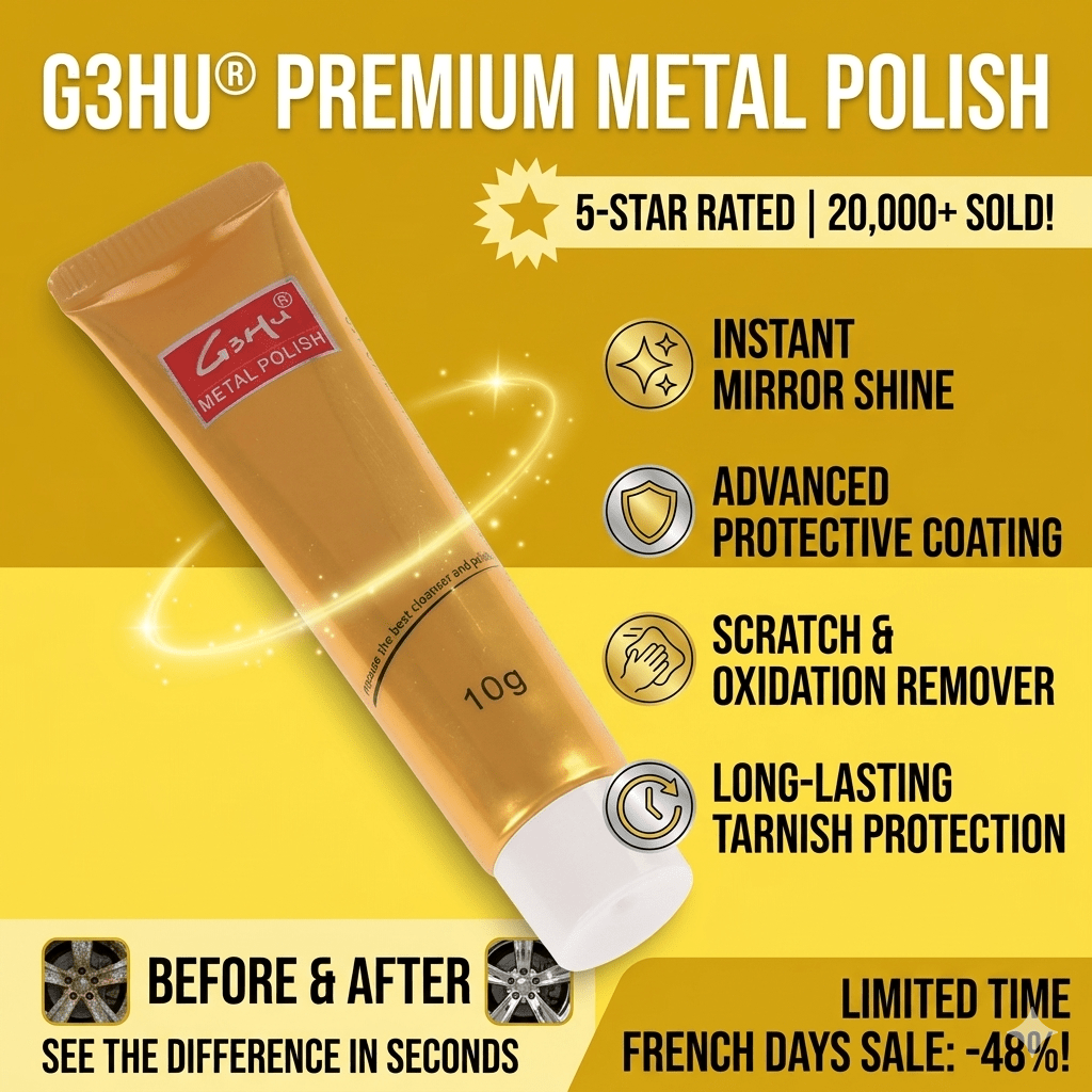 Metal Polish Paste: Restore Instant Mirror Shine! ✨ - EDC - cartographermarket