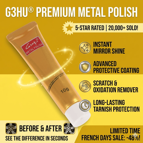 Metal Polish Paste: Restore Instant Mirror Shine! ✨ - EDC - cartographermarket