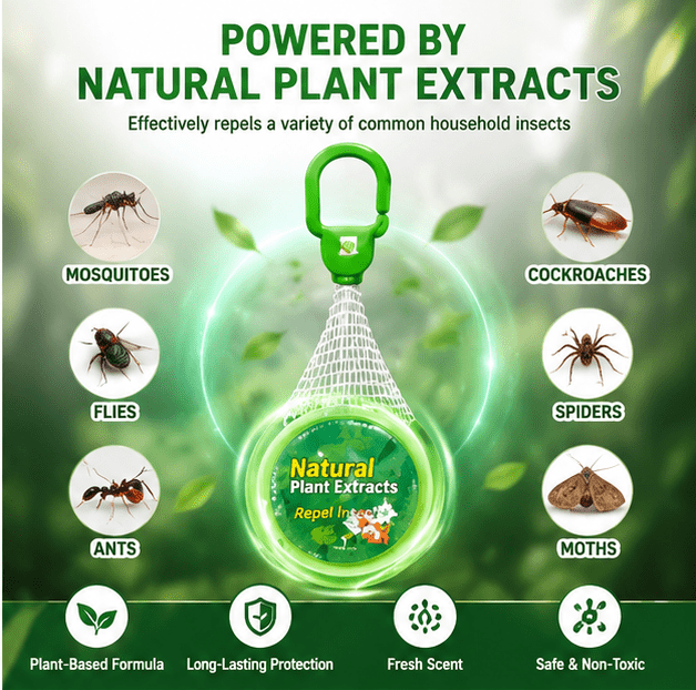 Natural Insect Repellent Rings– Safe Mosquito & Insect Protection for Indoor-EDC - cartographermarket