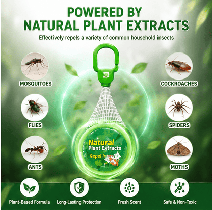 Natural Insect Repellent Rings– Safe Mosquito & Insect Protection for Indoor-EDC - cartographermarket
