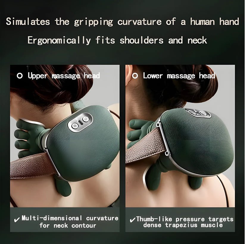 Neck & Shoulder Massager The "Human Touch" Massage, Reimagined-EDC - cartographermarket