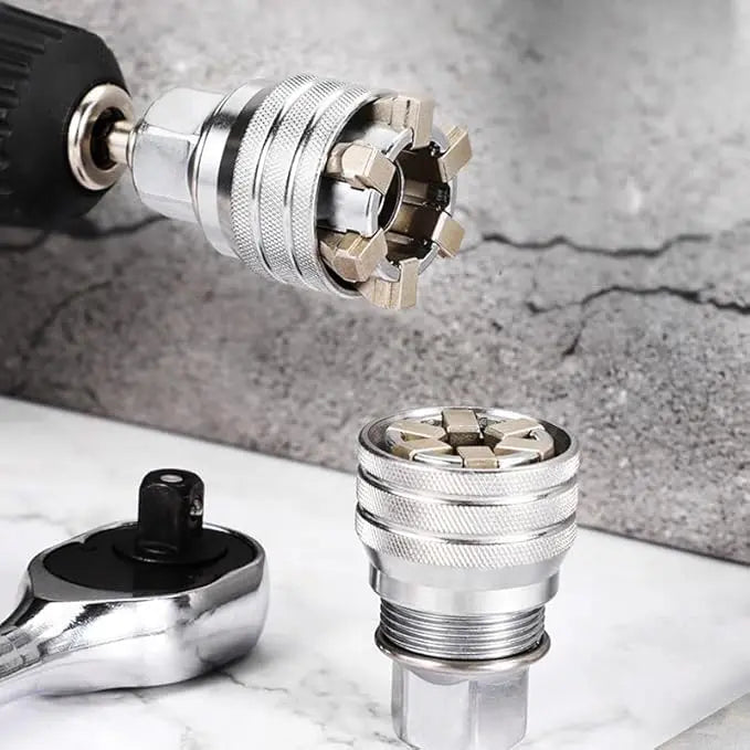 No.1 Multi - Function Universal Socket Wrench in Hardware Ranking - General Maintenance Tool - OKN - cartographermarket