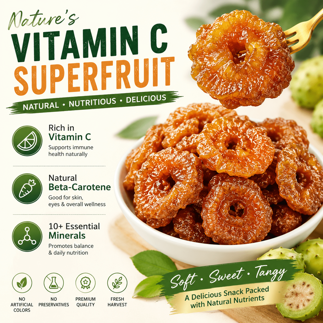 Premium Dried Prickly Pear Fruit – Naturally Sweet & Rich in Vitamin C-OKN - cartographermarket