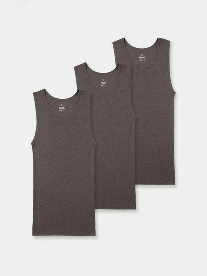 Premium Ultra - Soft Cotton Fitted Tank 3 Pack - EDC - cartographermarket
