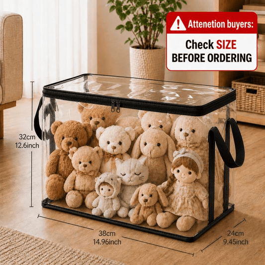 🧸PVC Storage Bag With Handle, Household Storage Organizer -VIM - cartographermarket
