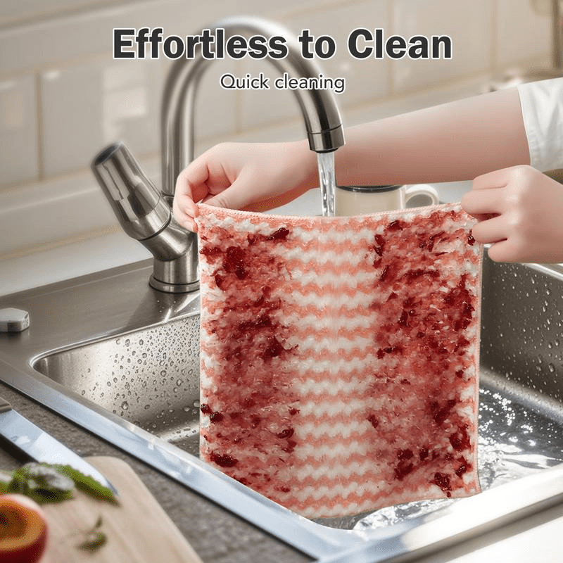 🧼Reusable Cleaning Cloths – Perfect For Dishes, Counters & More!-VIM - cartographermarket