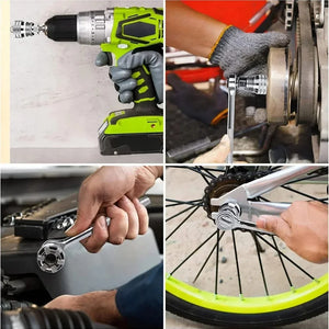 Multi-function Universal Socket Wrench Tool - Universal Maintenance Tool-EDC