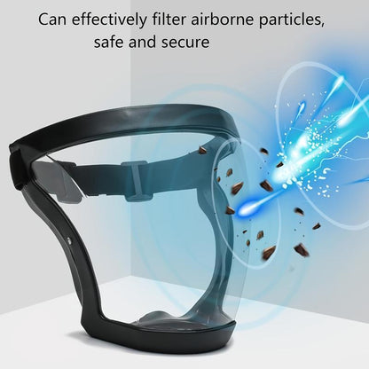 🛡️Transparent Visor - Adjustable Full - Face Protective Shield - EDC - cartographermarket