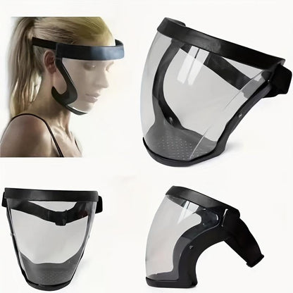 🛡️Transparent Visor - Adjustable Full - Face Protective Shield - EDC - cartographermarket