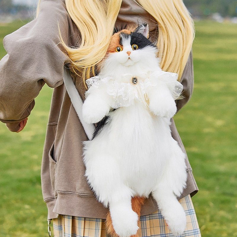 Ultra-Soft Snuggly Ragdoll Cat Backpack-EDC - cartographermarket