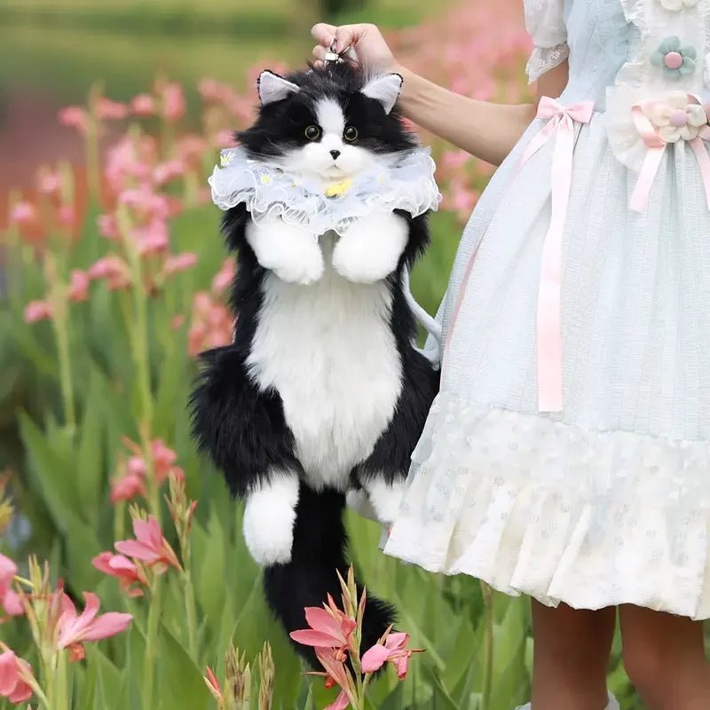 Ultra-Soft Snuggly Ragdoll Cat Backpack-EDC - cartographermarket